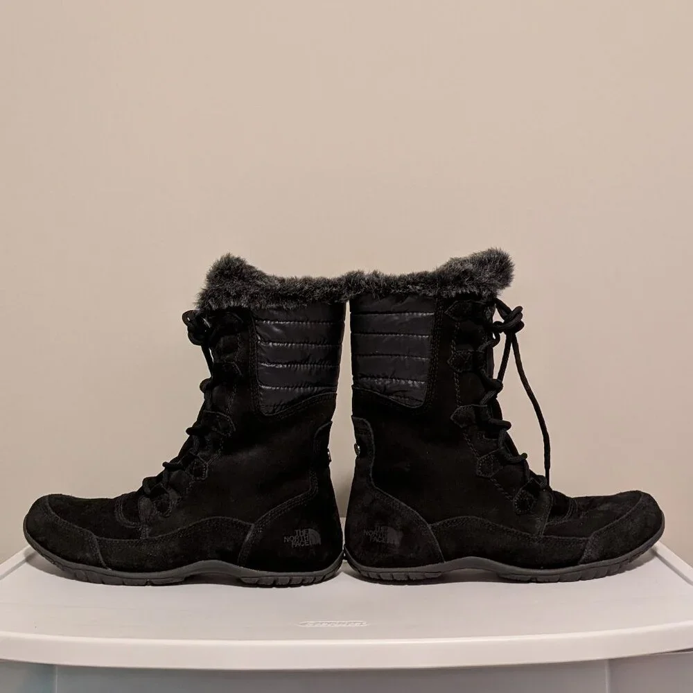 The North Face Nuptse Purna ll, Black, Size 8